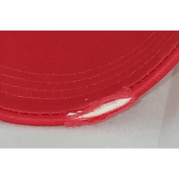 Old Milwaukee Beer Red White Strap Back Cap OM Fine Premium Beer - Picture 7 of 9